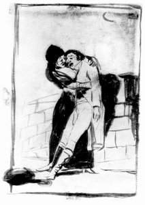 Disegno preparatorio da Francisco de Goya